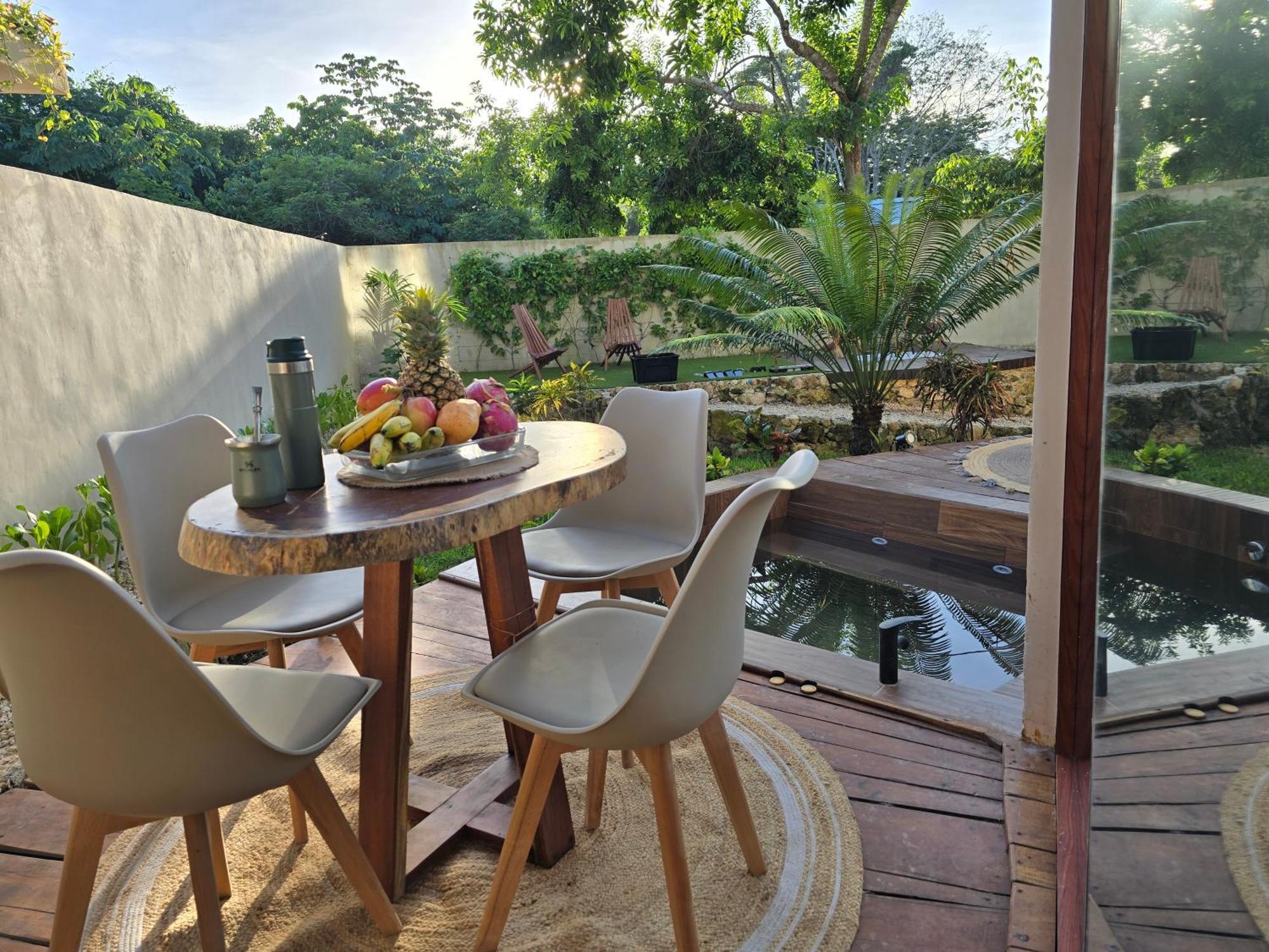 Villa Con Jacuzzi En Bacalar Buenavista  Exterior foto