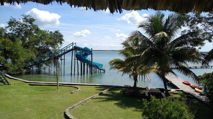 Villa Con Jacuzzi En Bacalar Buenavista  Exterior foto